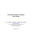 Community Coupler C-Coupler1 User's Guide