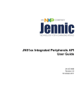 JN51xx Integrated Peripherals API User Guide
