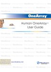User Guide Human OneArray™