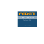 Fedem Release 3.1.1 User's Guide