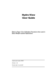 Hydro-View User Guide
