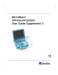 MicroMaxx® Ultrasound System User Guide Supplement 3 (14 LGs)
