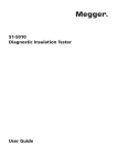 S1-5010 Diagnostic Insulation Tester User Guide