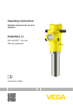 Operating Instructions POINTRAC 31