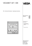 VEGATROL MET 307 / 308 - TIB - Technical Information