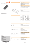 Operating instructions OSRAM Sensor Touch DIM LS LI Light sensor