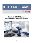 Bosch Bluetooth Operating Instructions 9/2008