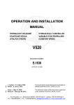 OPERATION AND INSTALLATION MANUAL E-1638
