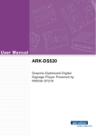 User Manual ARK-DS520