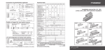 Installation manual for LA1, LA5, LA10, LA14, LA24