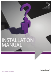 INSTALLATION MANUAL