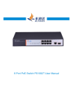 8 Port PoE Switch PS1082T User Manual