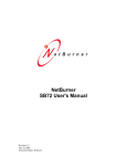 NetBurner SB72 User's Manual