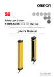 F3SR-430B         Series User's Manual
