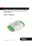 PCAN-MicroMod Digital 1 & 2 - User Manual - PEAK