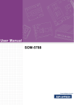 User Manual SOM-5788