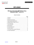 IRPLDIM4E User Manual - International Rectifier