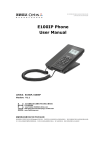 E100IP Phone User Manual