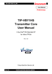 TIP-VBY1HS Transmitter Core User Manual