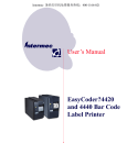 User's Manual EasyCoder?4420 and 4440 Bar Code