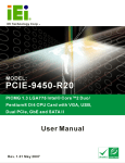 PCIE-9450 User Manual