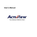 ActivView User's Manual