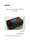 Lithium battery balance charger CB86