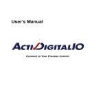 ActivDigitalIO User's Manual