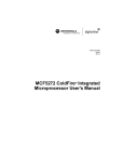 MCF5272UM: MCF5272 User's Manual
