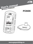 FC60X User's manual