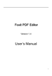 Why Foxit PDF Editor