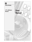 1771-6.5.34, 1771–DB Basic Module, User Manual