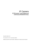 IE Browser User's Manual V4.3-IP camera