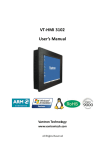 VT-HMI 3102 User's Manual