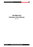 TB-FMCH-PH Hardware User Manual