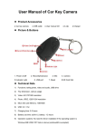 User Manual of Car Key Camera