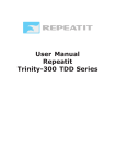 User Manual Repeatit Trinity