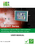 SRM-KIT Series LCD Monitor User Manual