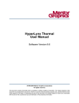 HyperLynx Thermal User Manual