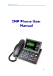 IMP Phone User Manual