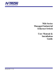 7026 Series Managed Industrial Ethernet Switch User Manual