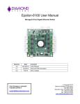 Epsilon-8100 User Manual - Diamond Systems Corporation