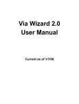 Via Wizard 2.0 User Manual