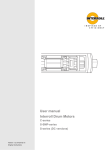 User manual Interroll Drum Motors