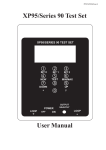 XP95 Test Set User Manual Issue 6.indd