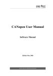 CANopen User Manual - SYS TEC electronic GmbH