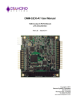 DMM-32DX-AT User Manual - Diamond Systems Corporation