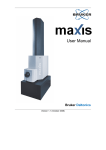 maXis User Manual