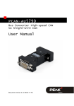 PCAN-AU5790 - User Manual - PEAK