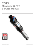 Monarch RL/RT Service Manual